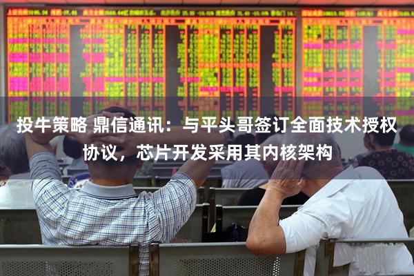 投牛策略 鼎信通讯：与平头哥签订全面技术授权协议，芯片开发采用其内核架构