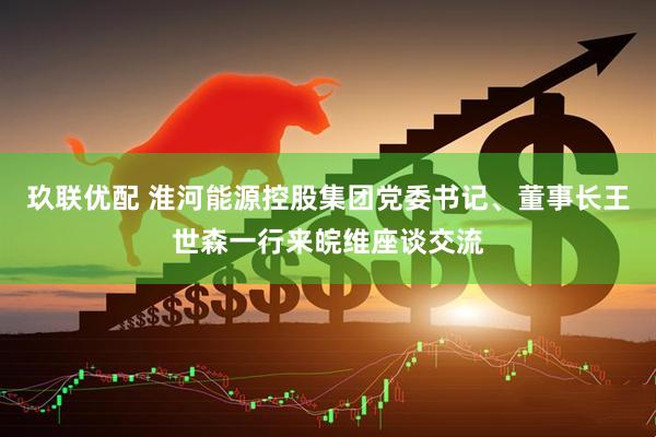 玖联优配 淮河能源控股集团党委书记、董事长王世森一行来皖维座谈交流